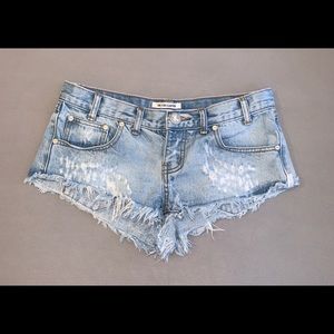 One Teaspoon Denim Shorts